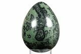 Polished Kambaba Jasper Egg - Madagascar #356146-1